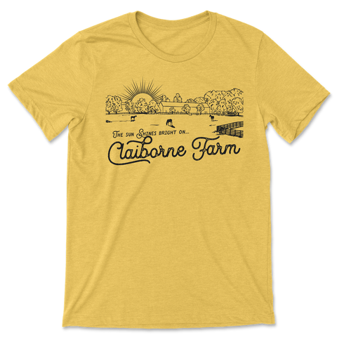 Old Smoke Claiborne Farm "The Sun Shines Bright on..." T-Shirt