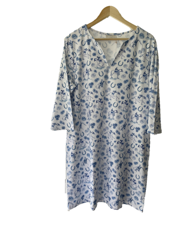 Secretariat Triple Crown Print Women's "Luca" Dress