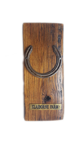 Authentic Fence & Horseshoe Plaque