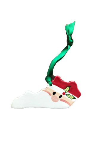 Kentucky Santa Ornament