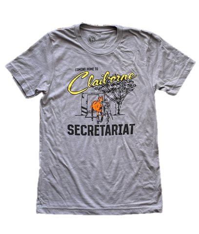 Old Smoke Secretariat Coming Home to Claiborne T-Shirt