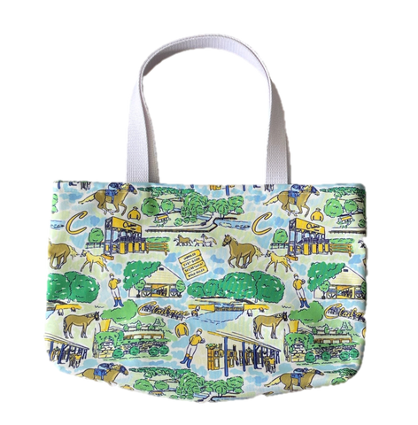 Claiborne Farm Print Tote