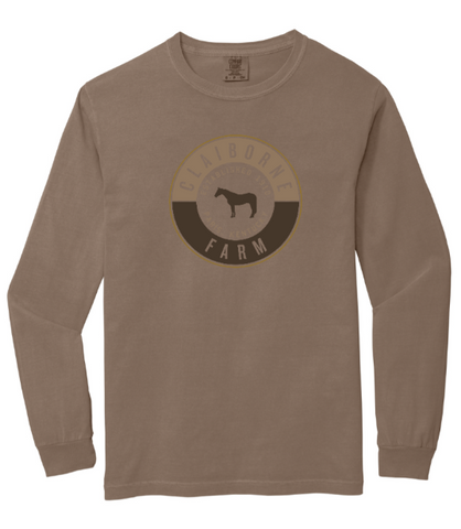 Claiborne Farm Horse Long Sleeve T-Shirt