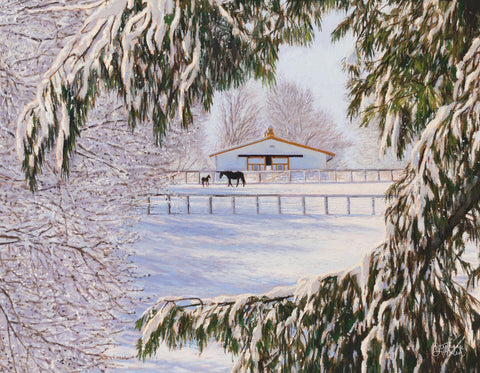 "Claiborne Winter" Print