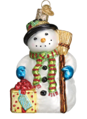 Old World Christmas Ornament - Gleeful Snowman