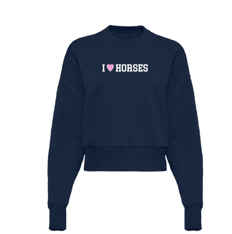 Women's I "Heart" Horses Sweatshirt
