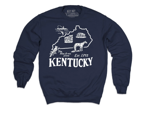 KY for KY Kentucky Pennant Sweatshirt