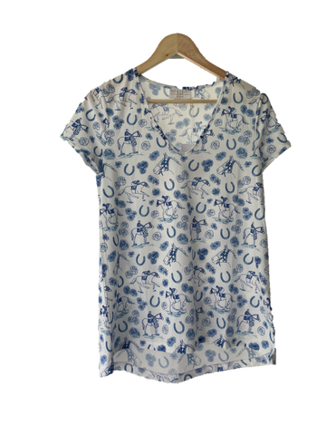Secretariat Triple Crown Print Women's "Blake" T-shirt