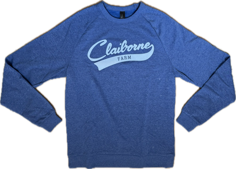 Claiborne Farm Blue Fleece Sweatshirt