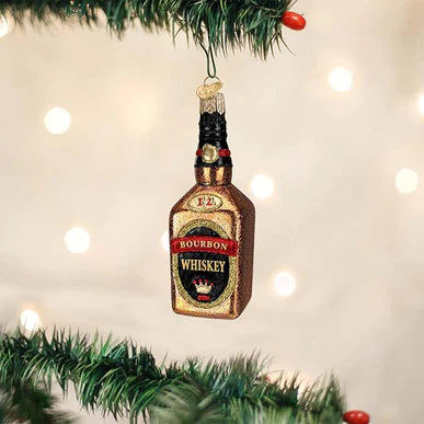 Old World Christmas Bourbon Bottle Ornament