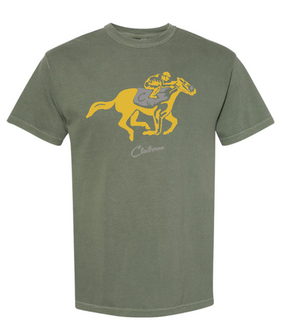 Claiborne Farm Horse & Jockey T-Shirt