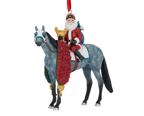 Breyer Off to the Races | 2026 Santa Ornament