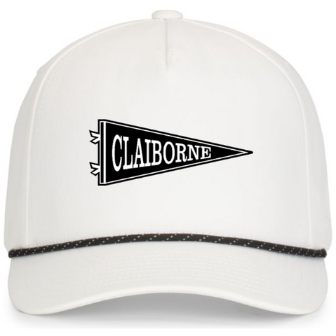 Claiborne Pennant Patch Hat
