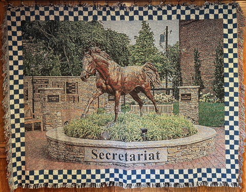 Secretariat Park Woven Throw