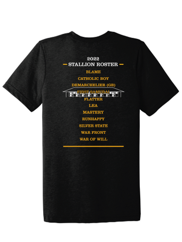 2022 Stallion Roster Short Sleeve T-Shirt