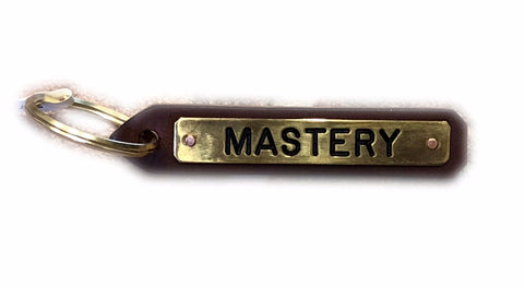 Mastery Leather Key Chain
