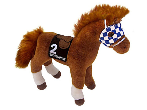 Secretariat Stuffed Horse
