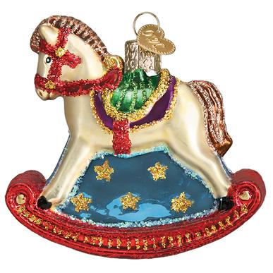 Old World Christmas Ornament- Rocking Horse