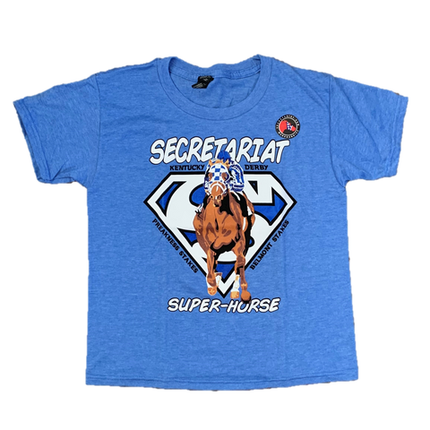 Secretariat Youth Superman T-Shirt